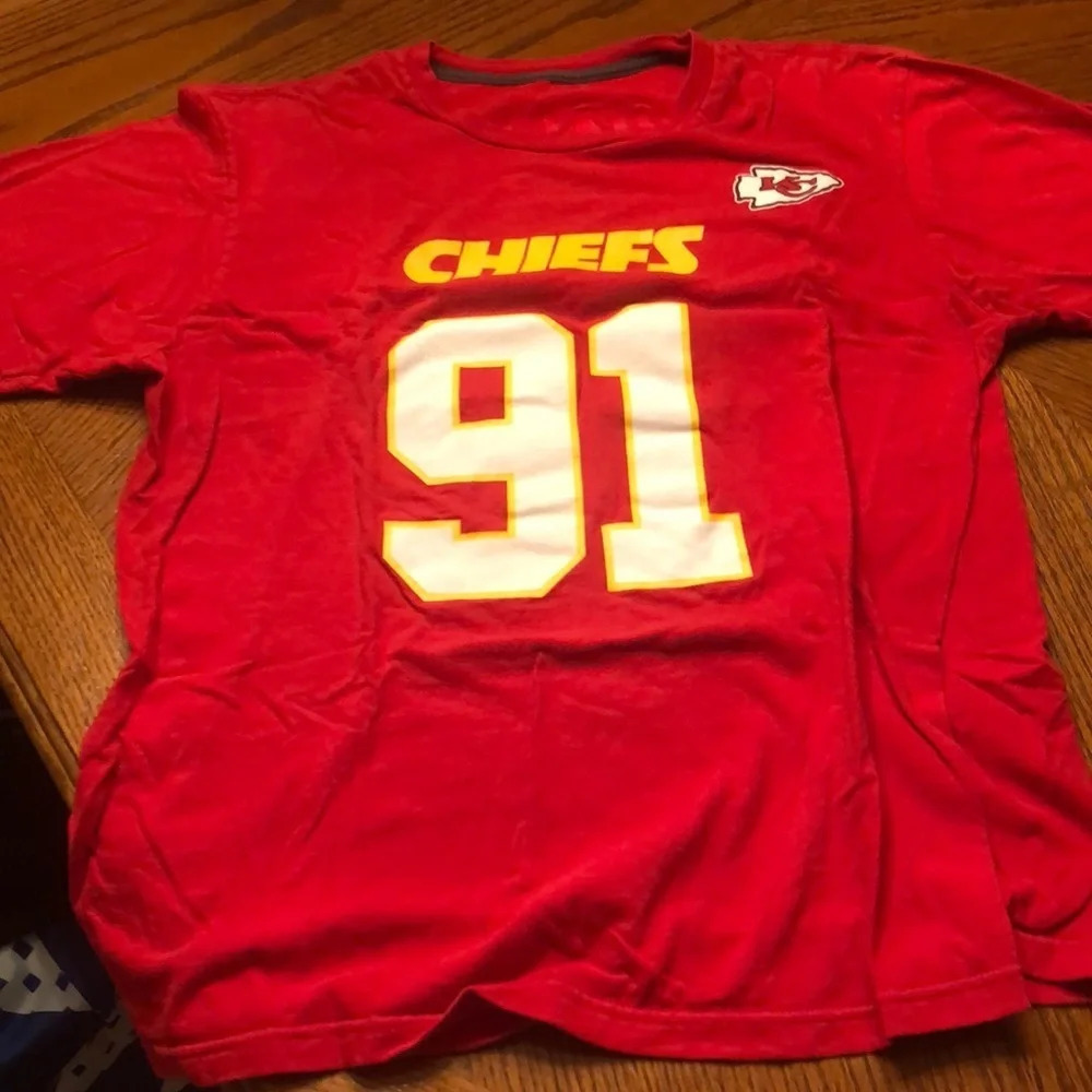 Kansas City Chiefs Tamba Hali 2006-2017 Tee Shirt Jersey